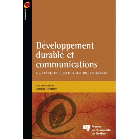 Développement durable et communications Au-delà des mots, pour un véritable engagement / CHAPITRE 2