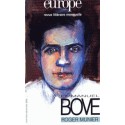 Revue Europe : Emmanuel Bove : 目录