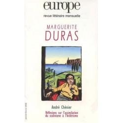 Revue Europe : Marguerite Duras : 目录