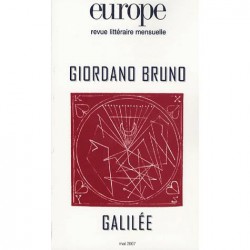 Revue Europe : Giordano Bruno et Galilée : Sommaire