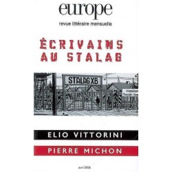 Revue littéraire Europe : Les écrivains du Stalag : 目录