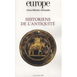 Revue littéraire Europe : Historiens de l'Antiquité : Sommaire
