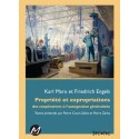 Propriété et expropriations des coopératives à l’autogestion généralisée, Karl Marx et Friedrich Engels : 引言